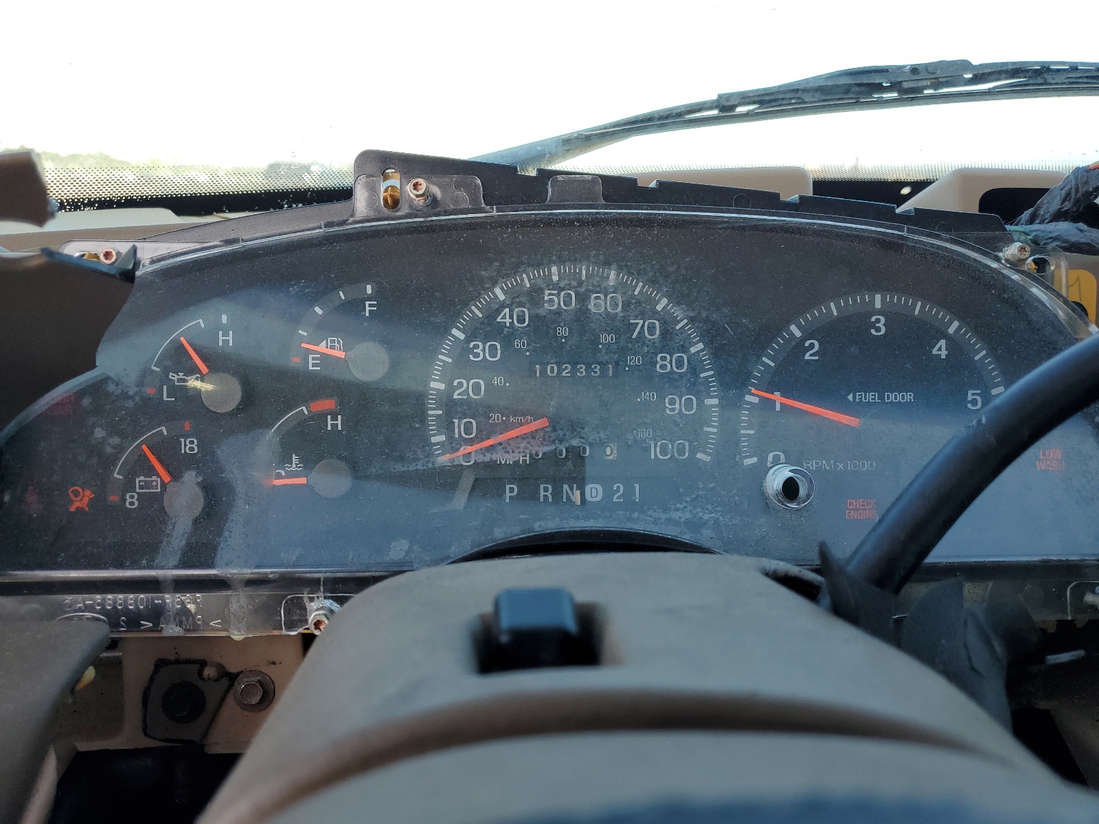 1FMRU17L7WLA36059 1998 Ford Expedition