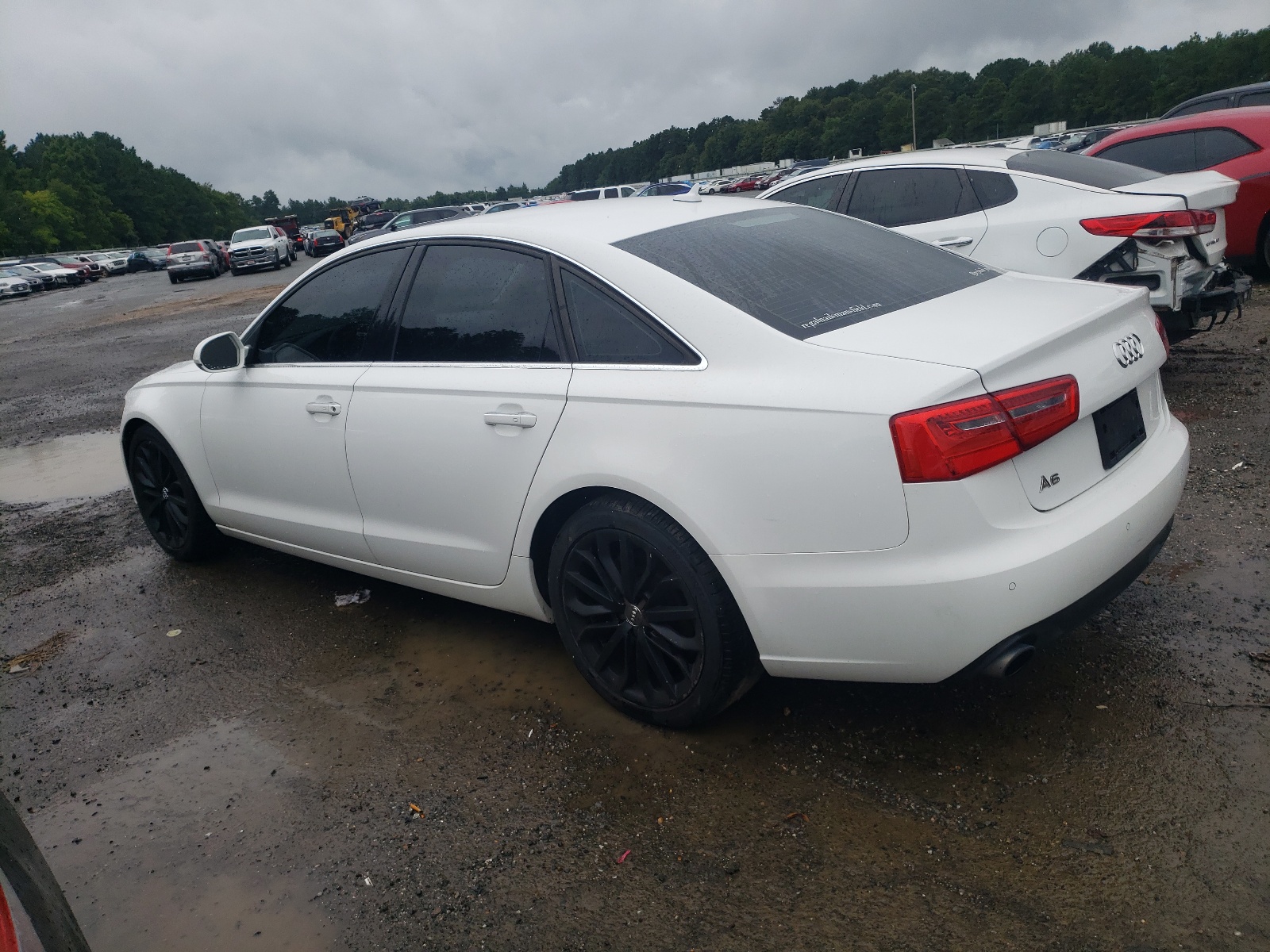 2013 Audi A6 Premium Plus vin: WAUGFAFC2DN041143