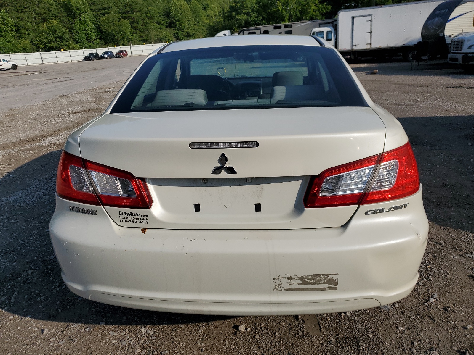 4A3AB36F79E035160 2009 Mitsubishi Galant Es