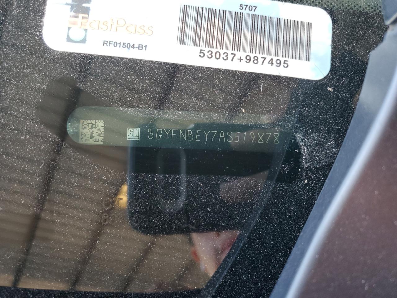 2010 Cadillac Srx Performance Collection VIN: 3GYFNBEY7AS519878 Lot: 65046364