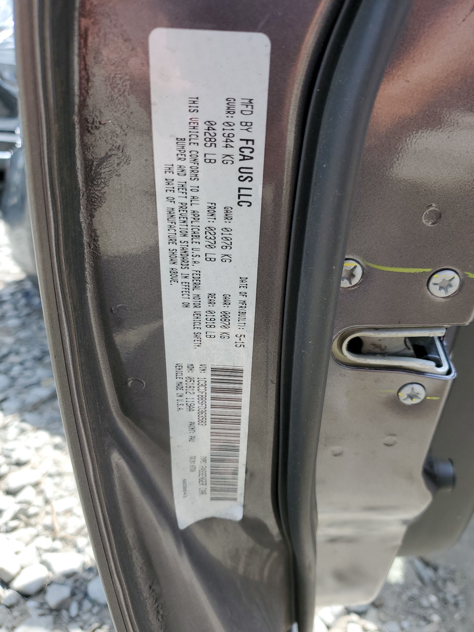 1C3CDFBB9FD363583 2015 Dodge Dart Sxt