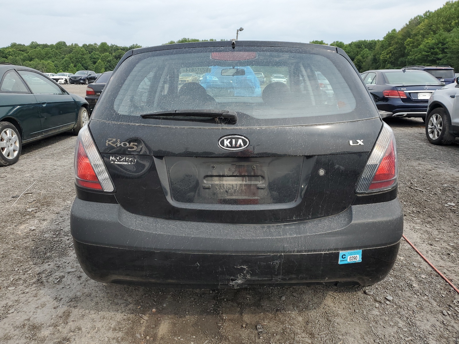 KNADE243396544261 2009 Kia Rio 5 Sx