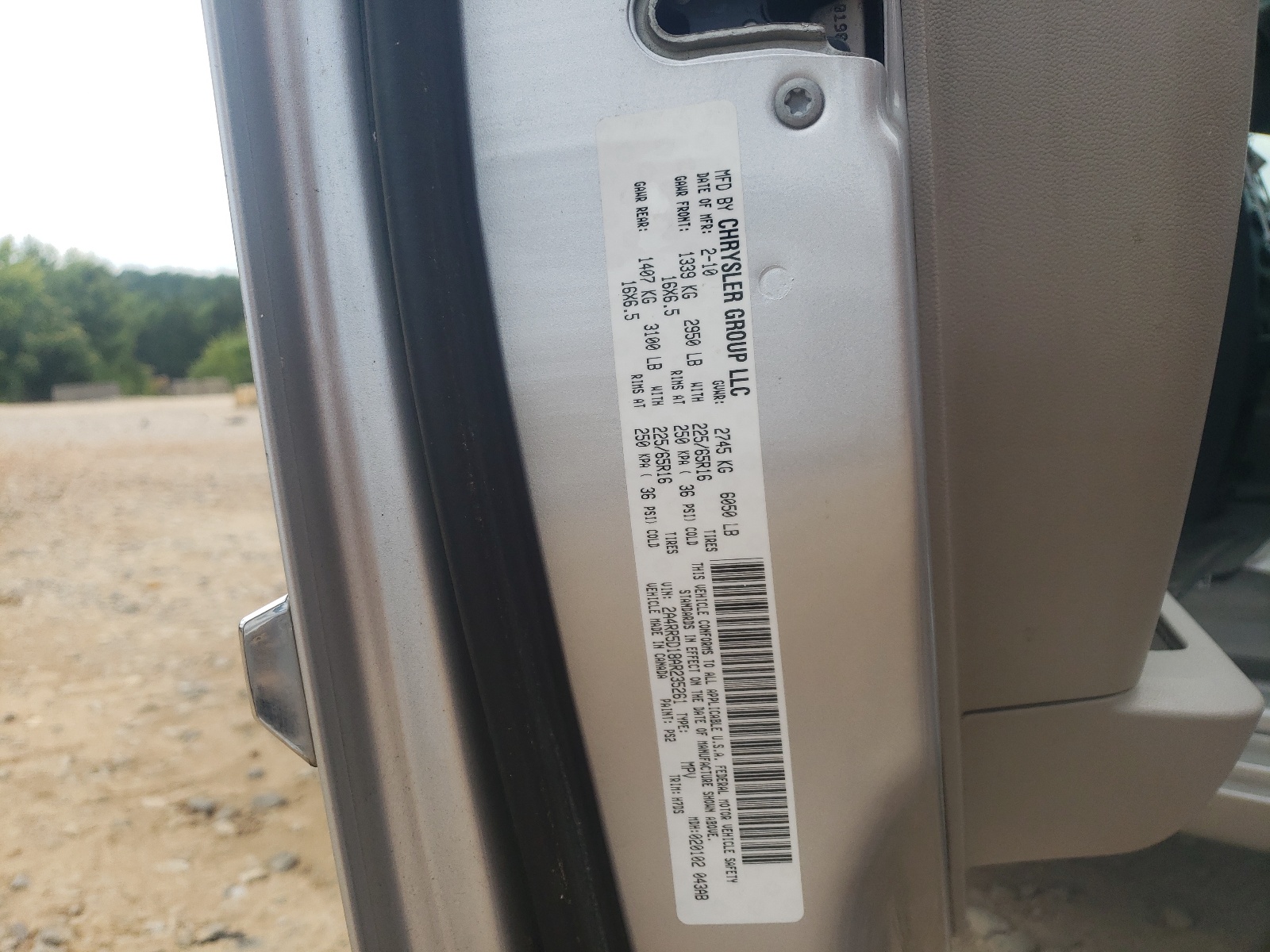 2A4RR5D18AR235261 2010 Chrysler Town & Country Touring