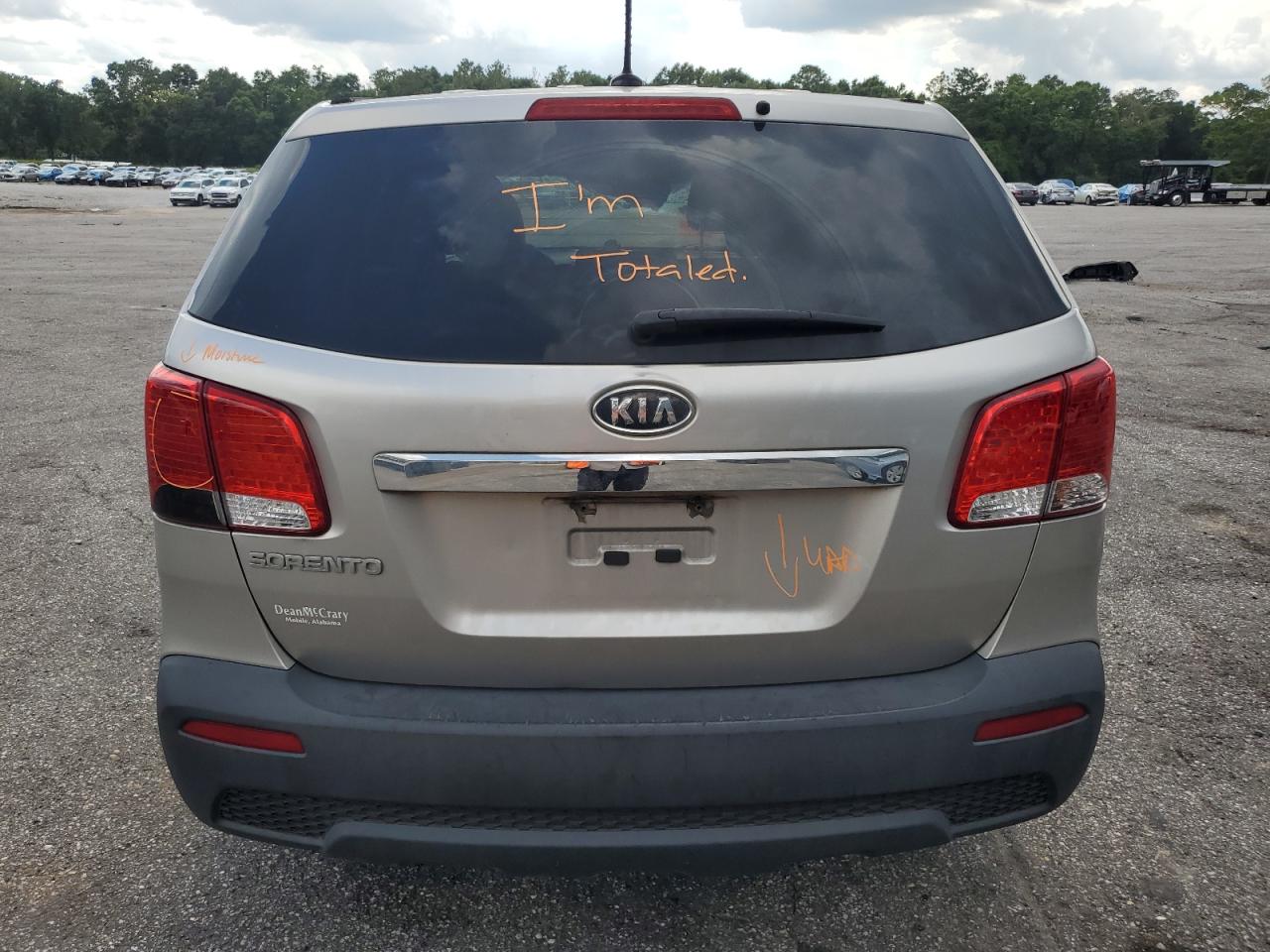 2013 Kia Sorento Lx VIN: 5XYKT3A11DG353341 Lot: 61862894