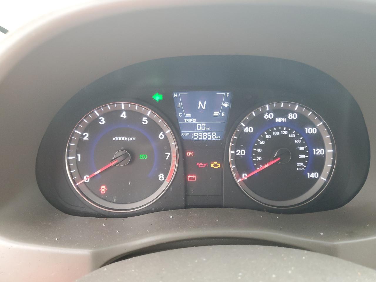 2013 Hyundai Accent Gls VIN: KMHCT4AE7DU445853 Lot: 62718454