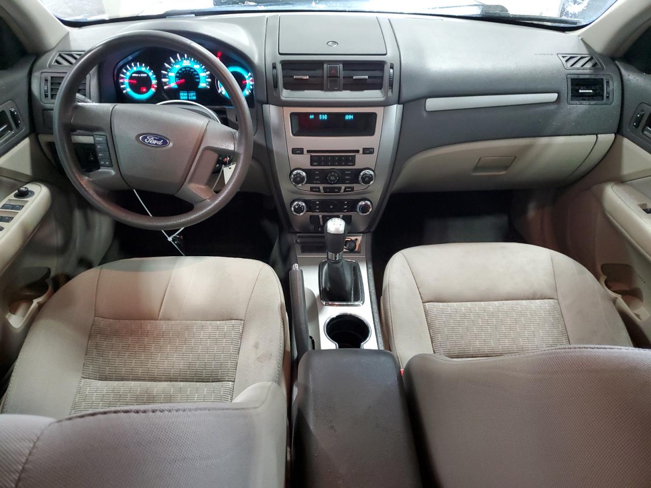 2010 Ford Fusion S VIN: 3FAHP0GA0AR178978 Lot: 63858854