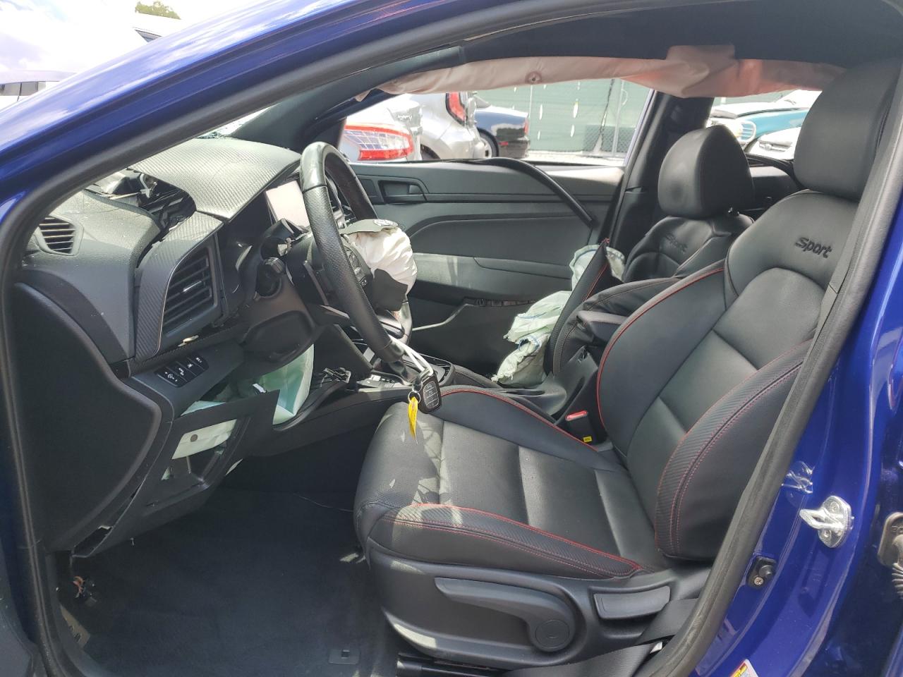 2019 Hyundai Elantra Sport VIN: KMHD04LB8KU855526 Lot: 61841004