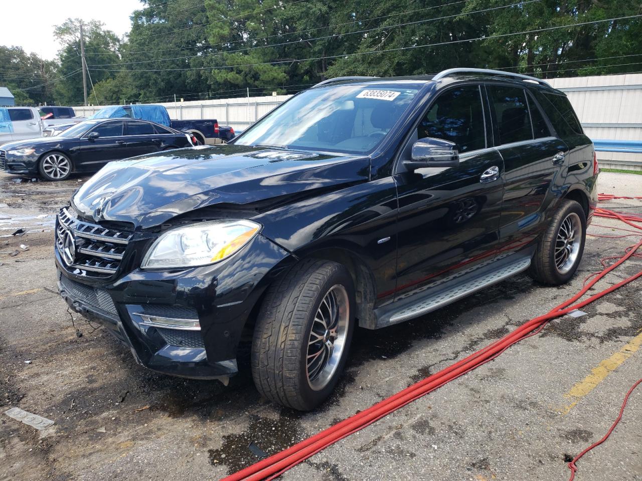 2012 Mercedes-Benz Ml 550 4Matic VIN: 4JGDA7DB3CA067026 Lot: 63835074