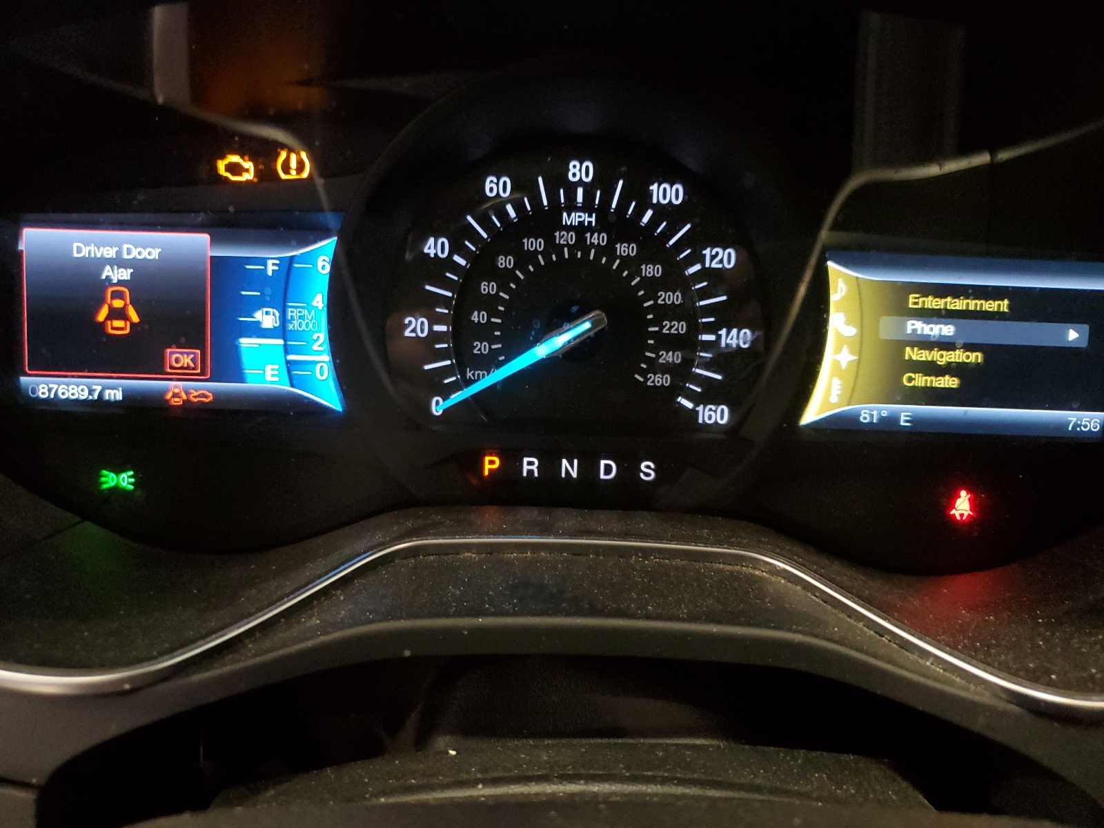 3FA6P0K91DR381290 2013 Ford Fusion Titanium