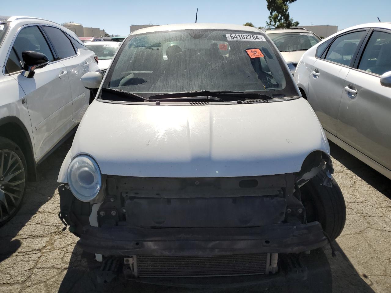 2013 Fiat 500 Pop VIN: 3C3CFFARXDT754404 Lot: 64102284