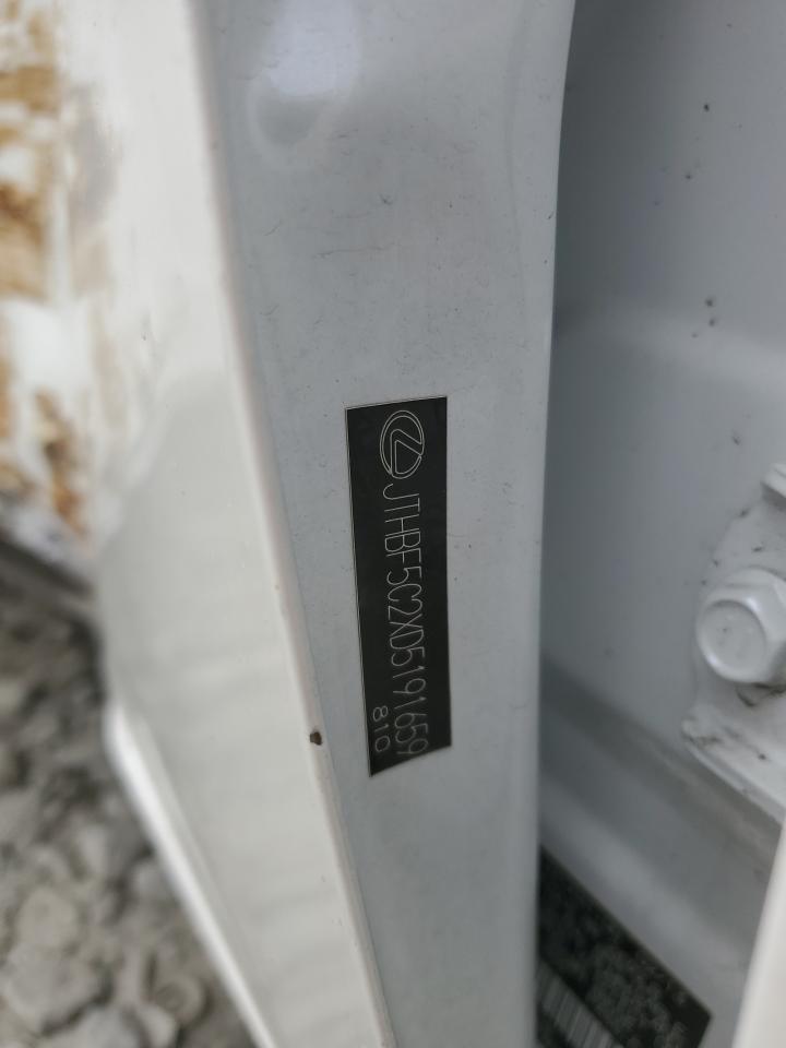 2013 Lexus Is 250 VIN: JTHBF5C2XD5191659 Lot: 77854364