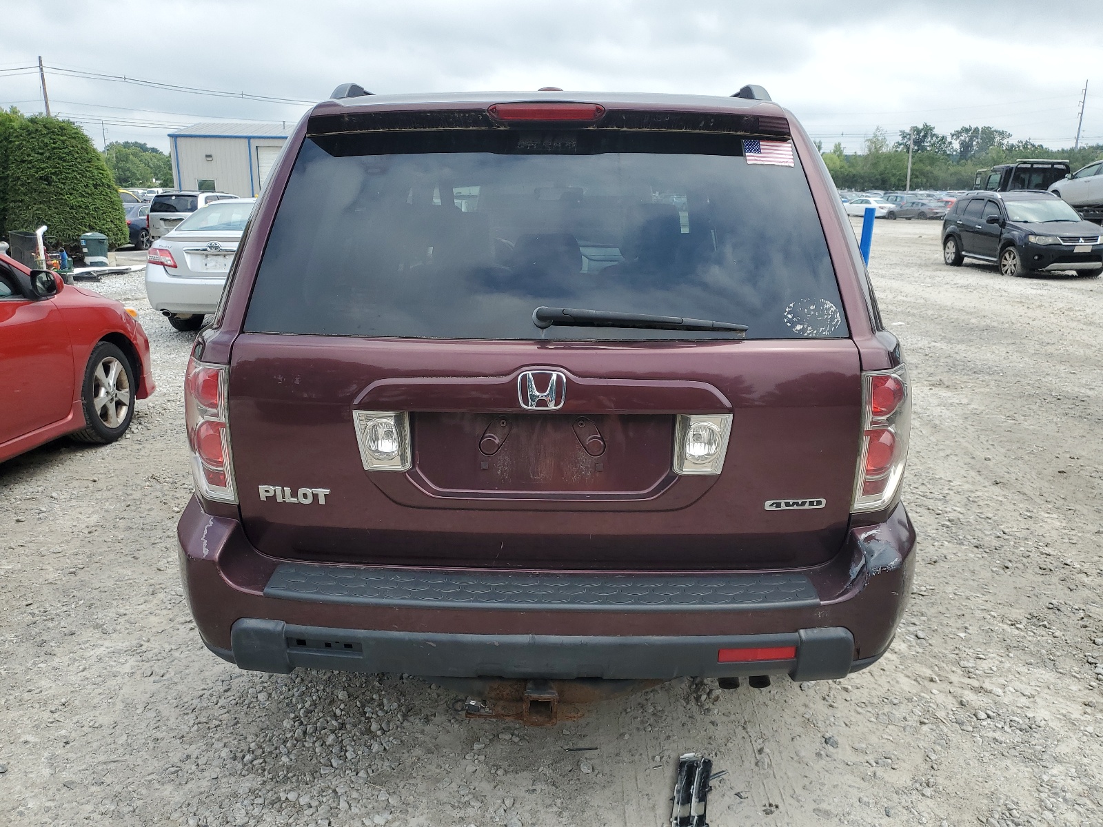 5FNYF18637B023235 2007 Honda Pilot Exl