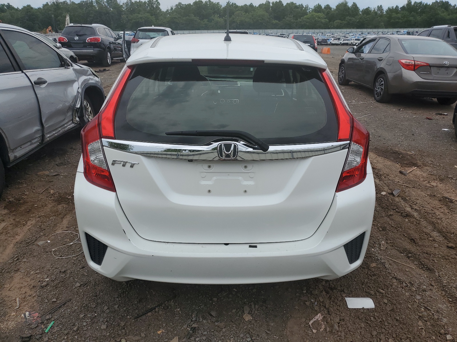 JHMGK5H77GX007633 2016 Honda Fit Ex