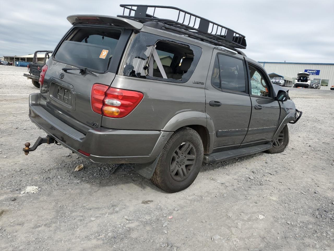 2003 Toyota Sequoia Limited VIN: 5TDZT38A23S188275 Lot: 62309004