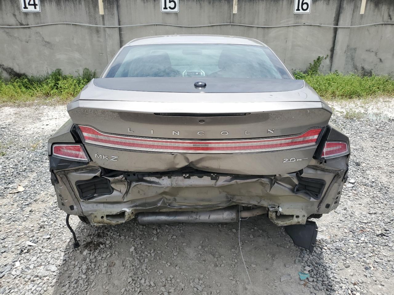 2016 Lincoln Mkz VIN: 3LN6L2G91GR625613 Lot: 62678714