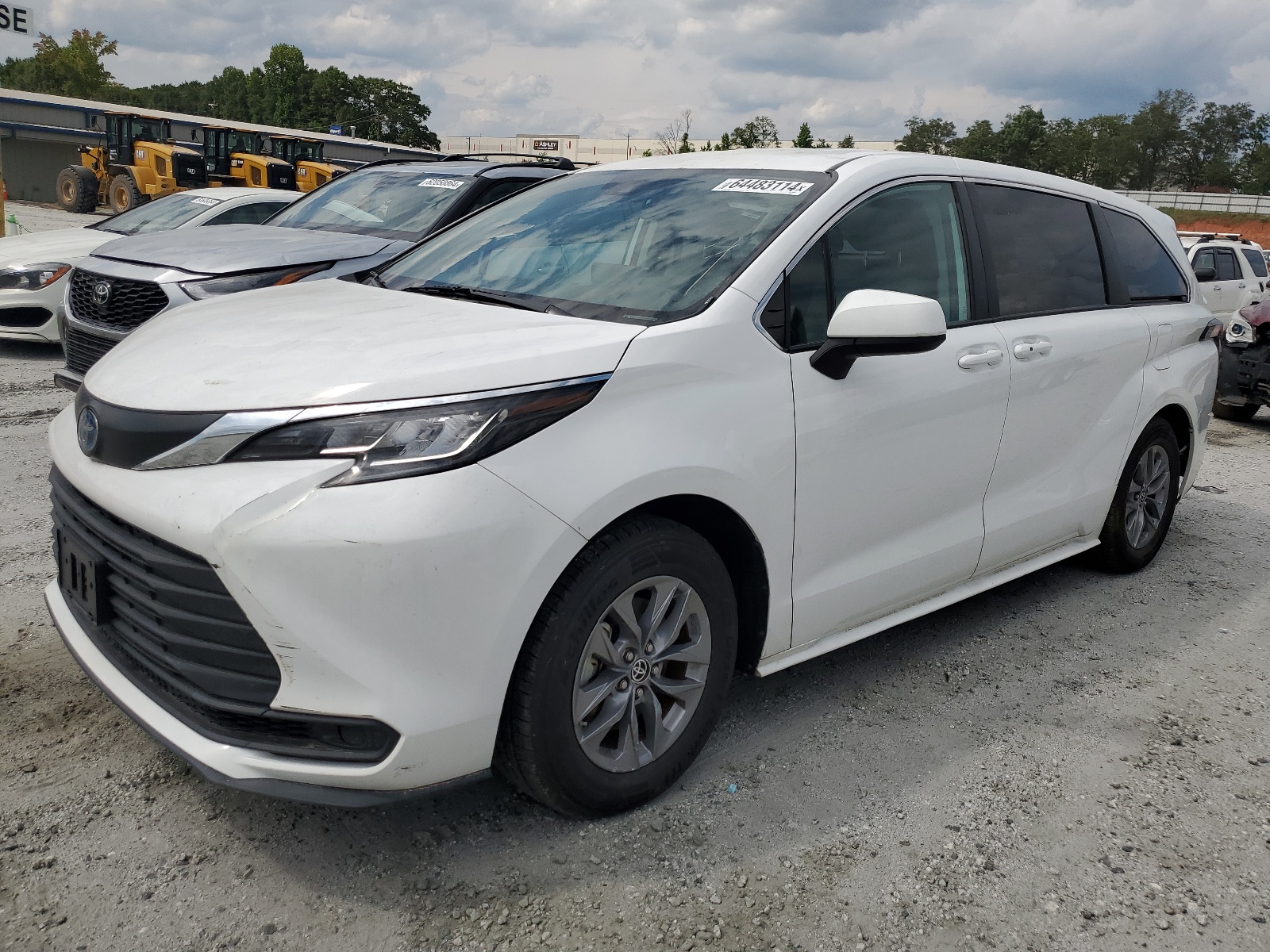 2022 Toyota Sienna Le vin: 5TDKRKEC3NS116634