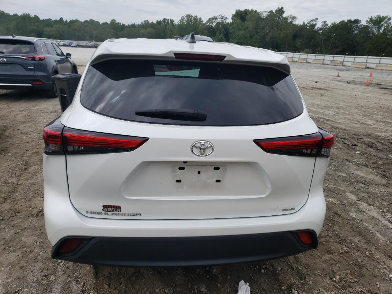 2022 Toyota Highlander L VIN: 5TDCZRBH1NS216485 Lot: 64766914