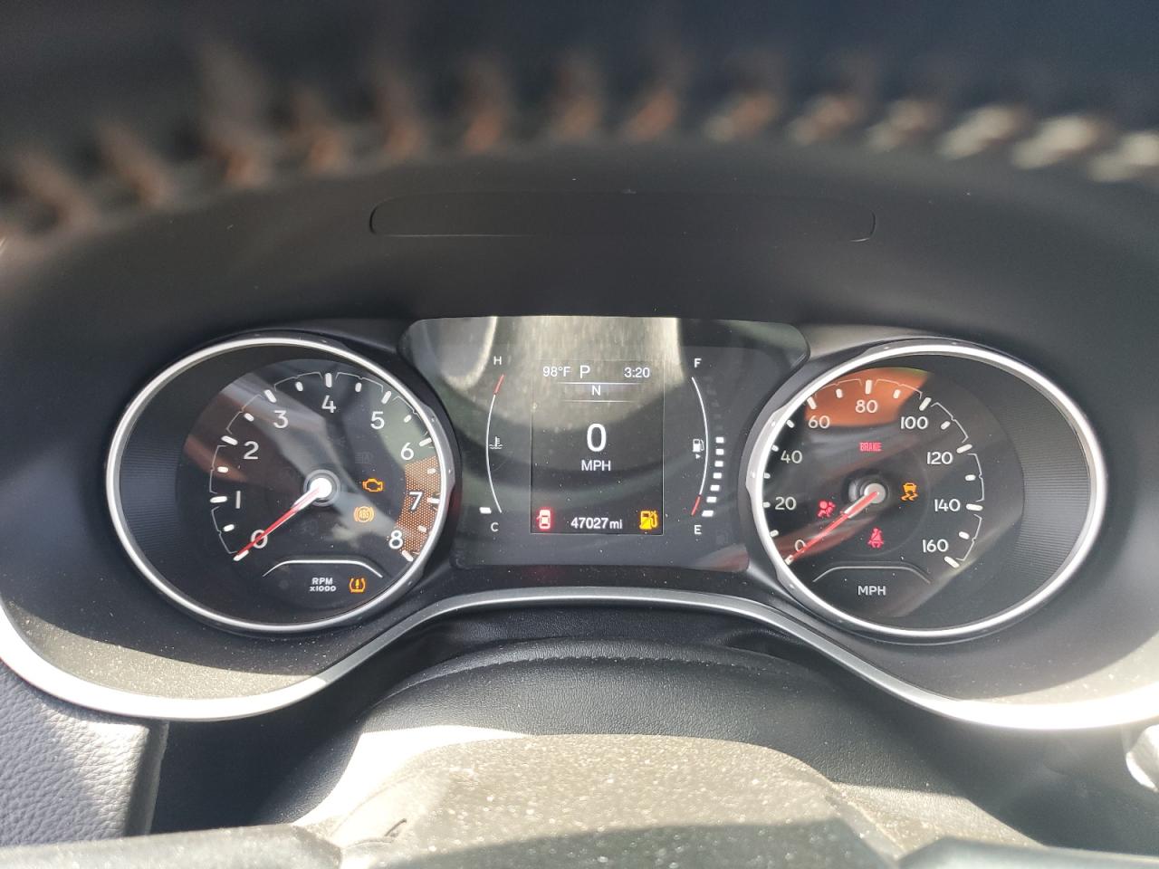 2020 Jeep Compass Latitude VIN: 3C4NJCBB0LT166528 Lot: 62814374