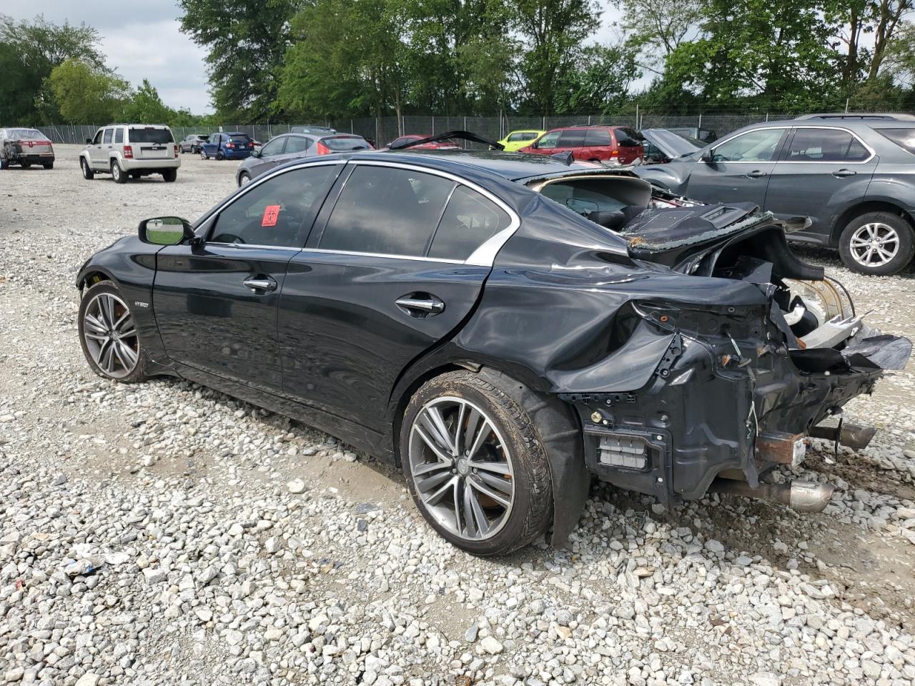 2015 Infiniti Q50 Hybrid Premium VIN: JN1AV7AR0FM850758 Lot: 63259044