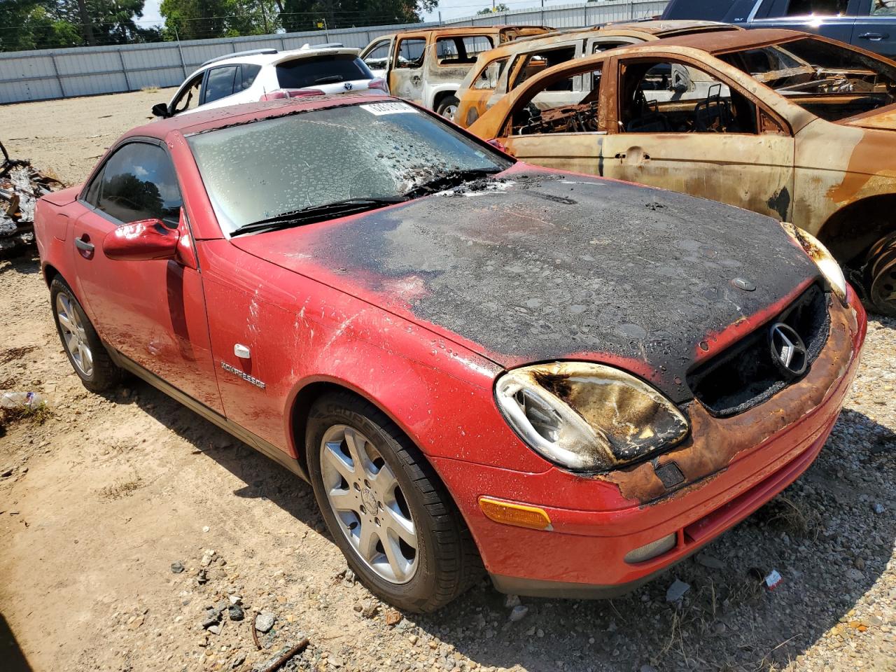 1999 Mercedes-Benz Slk 230 Kompressor VIN: WDBKK47F6XF096274 Lot: 62618104