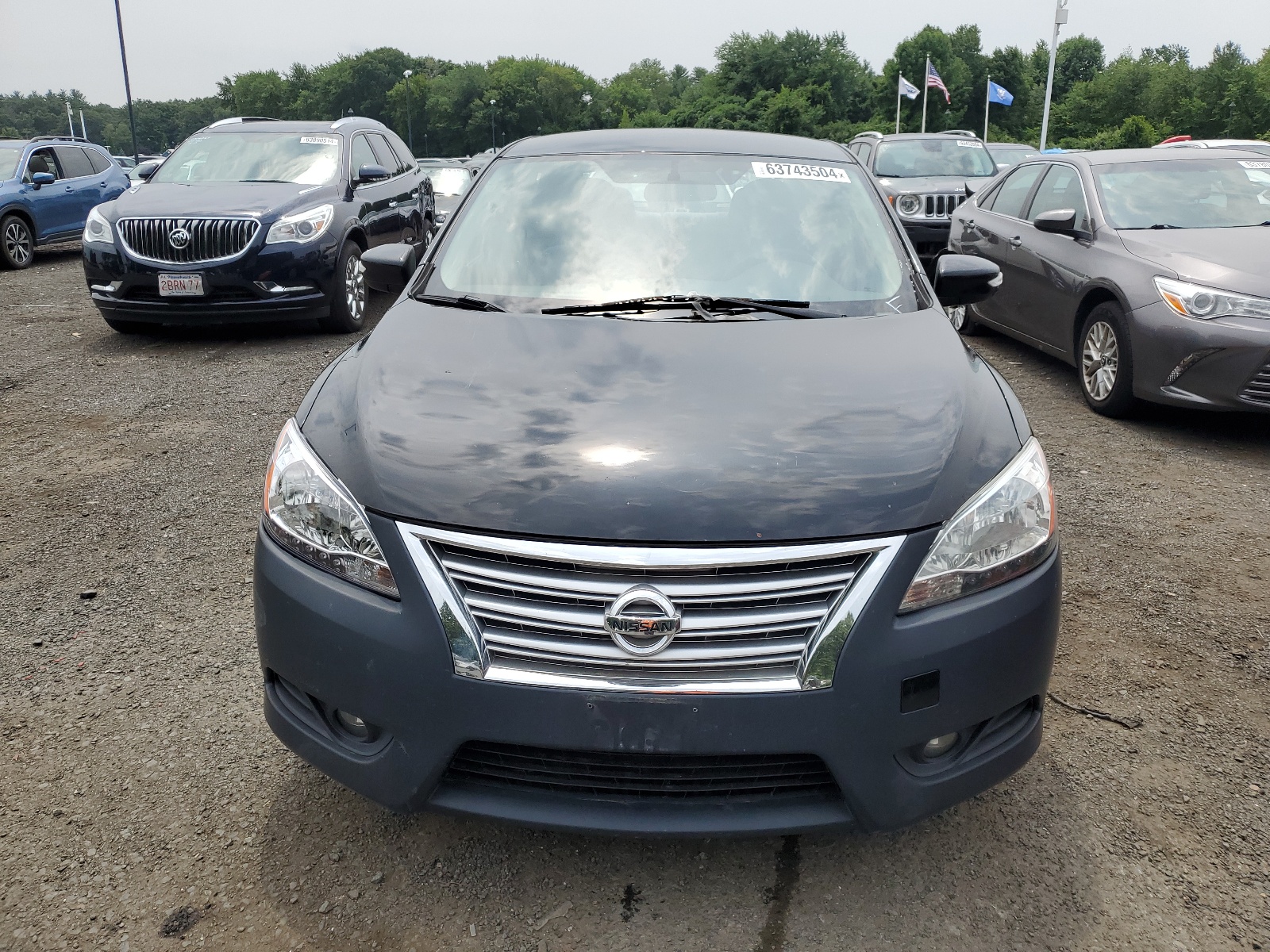 2013 Nissan Sentra S vin: 3N1AB7AP7DL639748