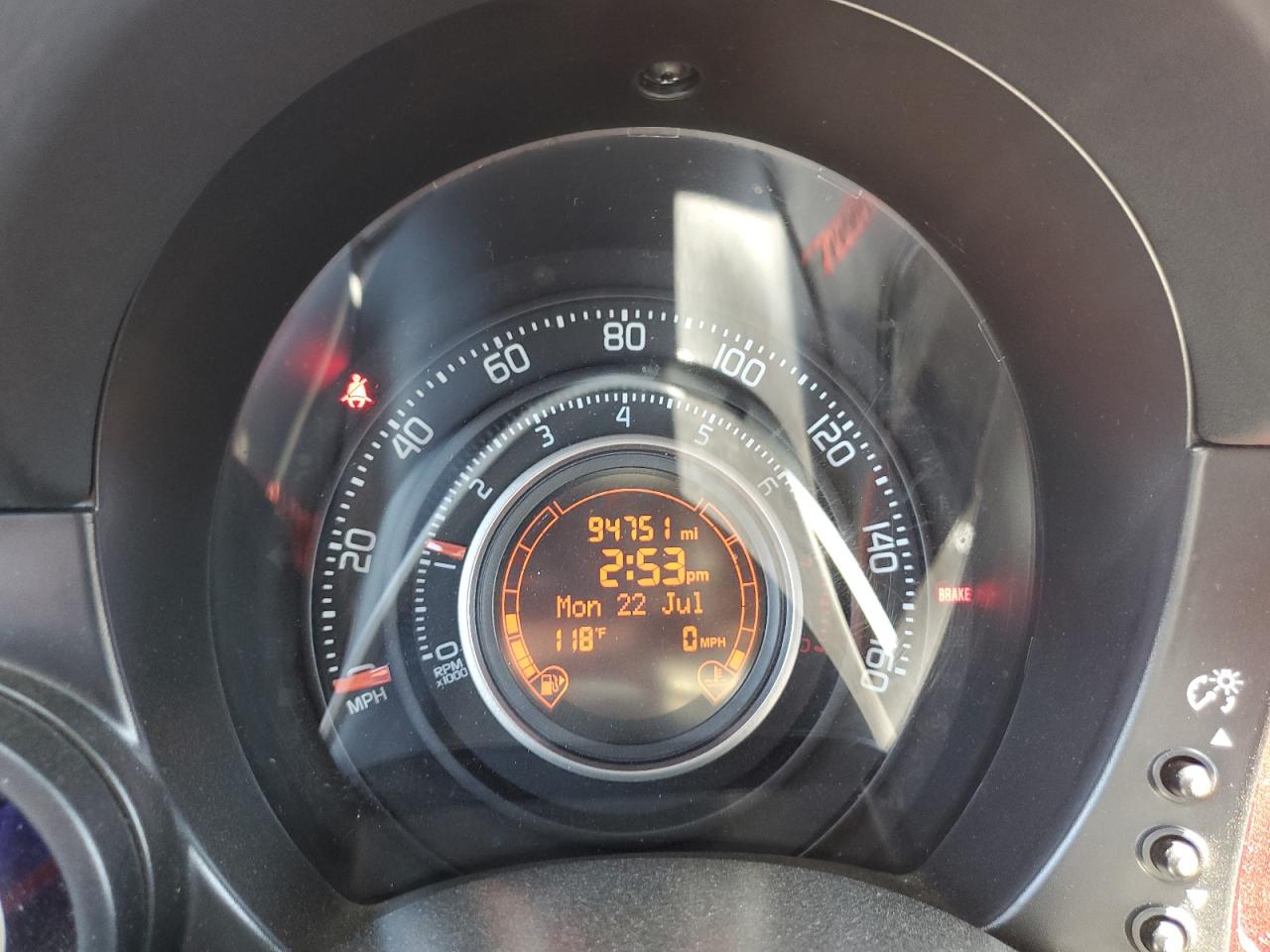 2012 Fiat 500 Abarth VIN: 3C3CFFFH7CT382700 Lot: 63697974