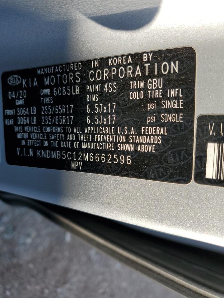 KNDMB5C12M6662596 2021 Kia Sedona Lx