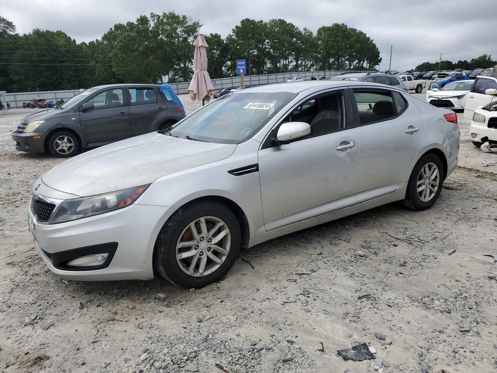 2013 Kia Optima Lx vin: KNAGM4A77D5338863