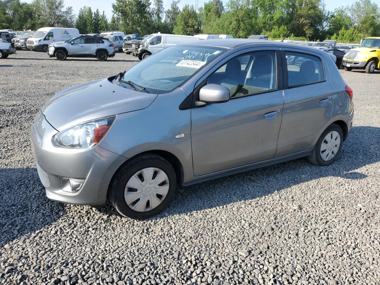 2015 Mitsubishi Mirage De للبيع في Portland، OR - Side
