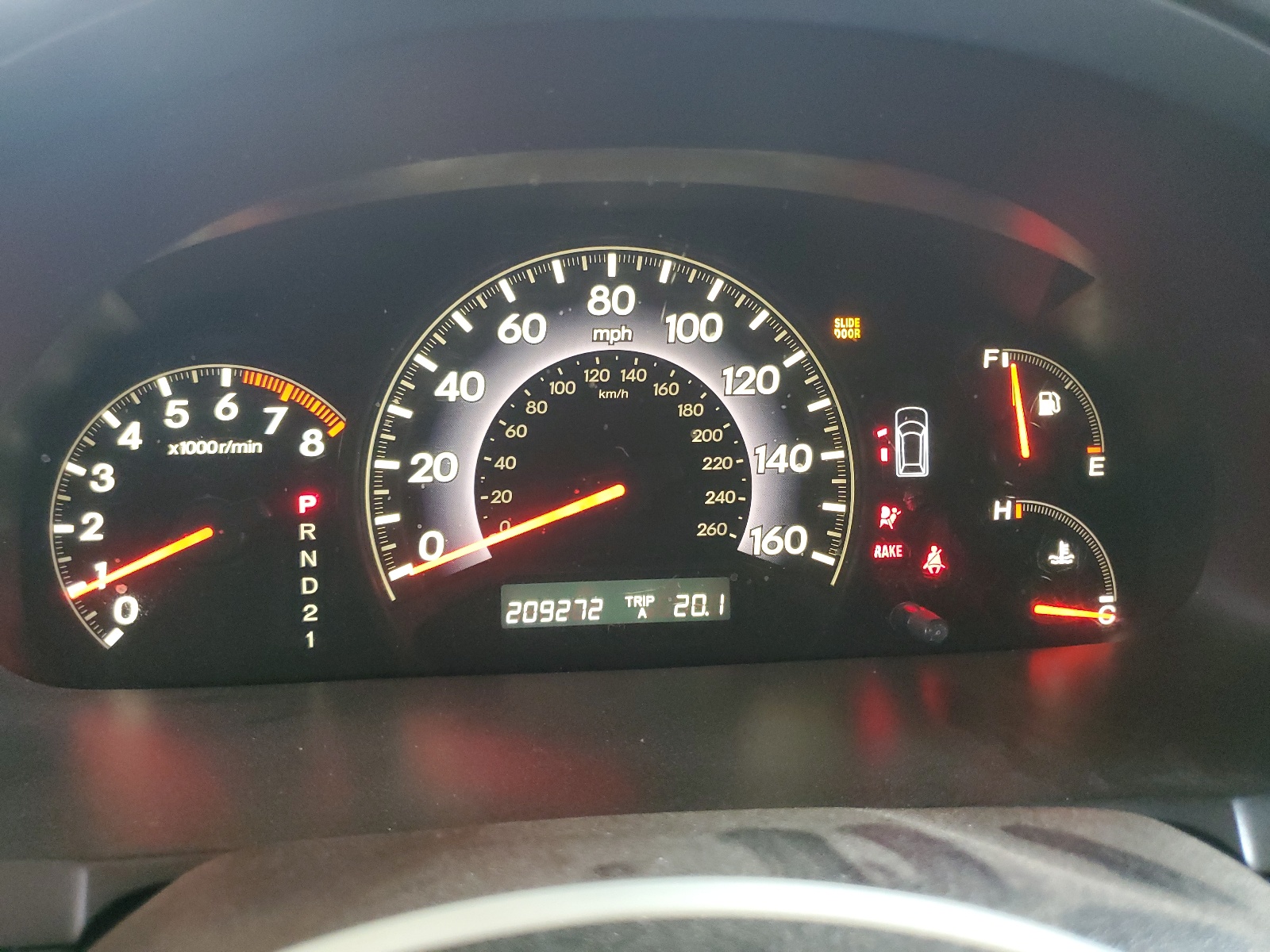 5FNRL38686B405591 2006 Honda Odyssey Exl