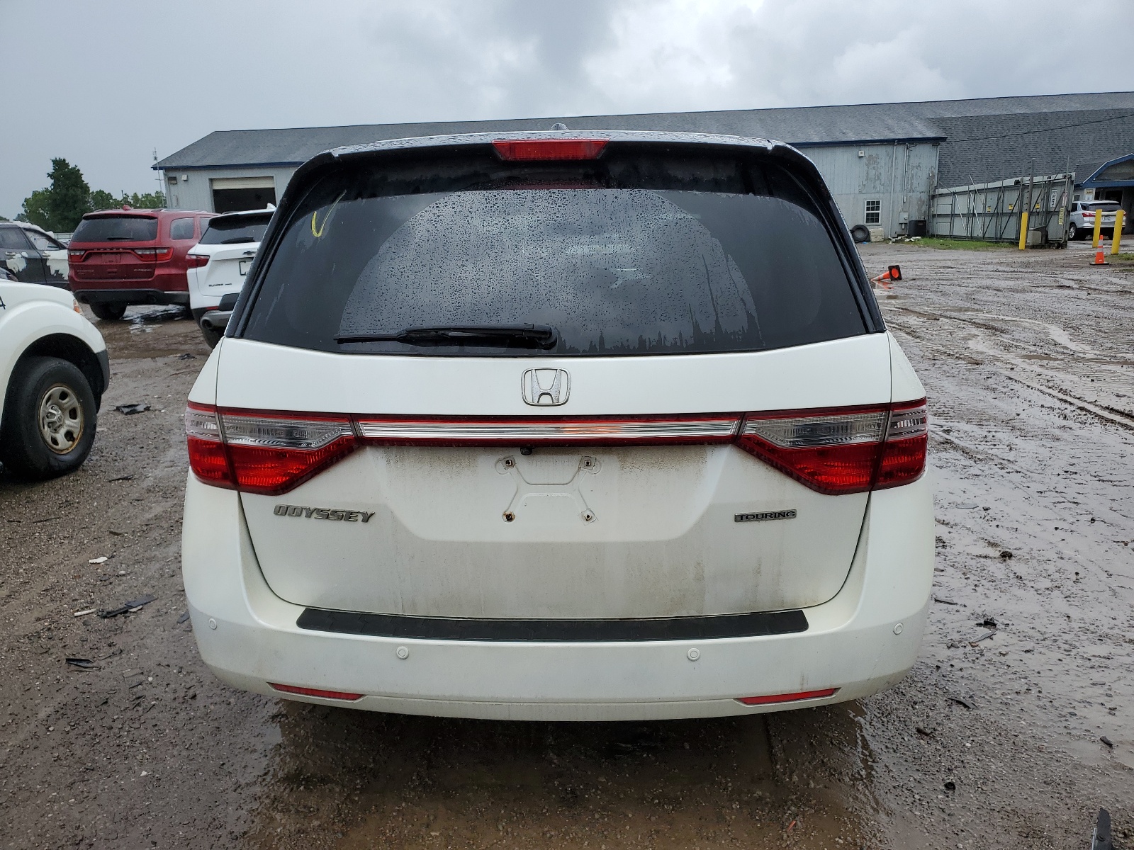 5FNRL5H98CB145579 2012 Honda Odyssey Touring