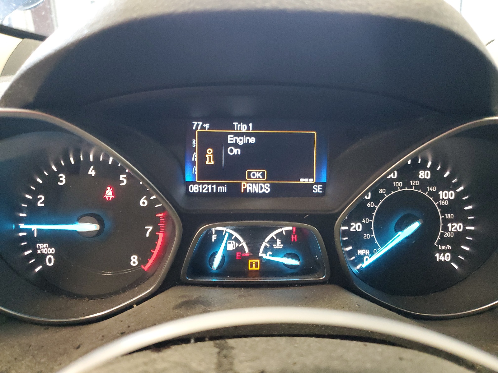 1FMCU9GDXHUD99272 2017 Ford Escape Se