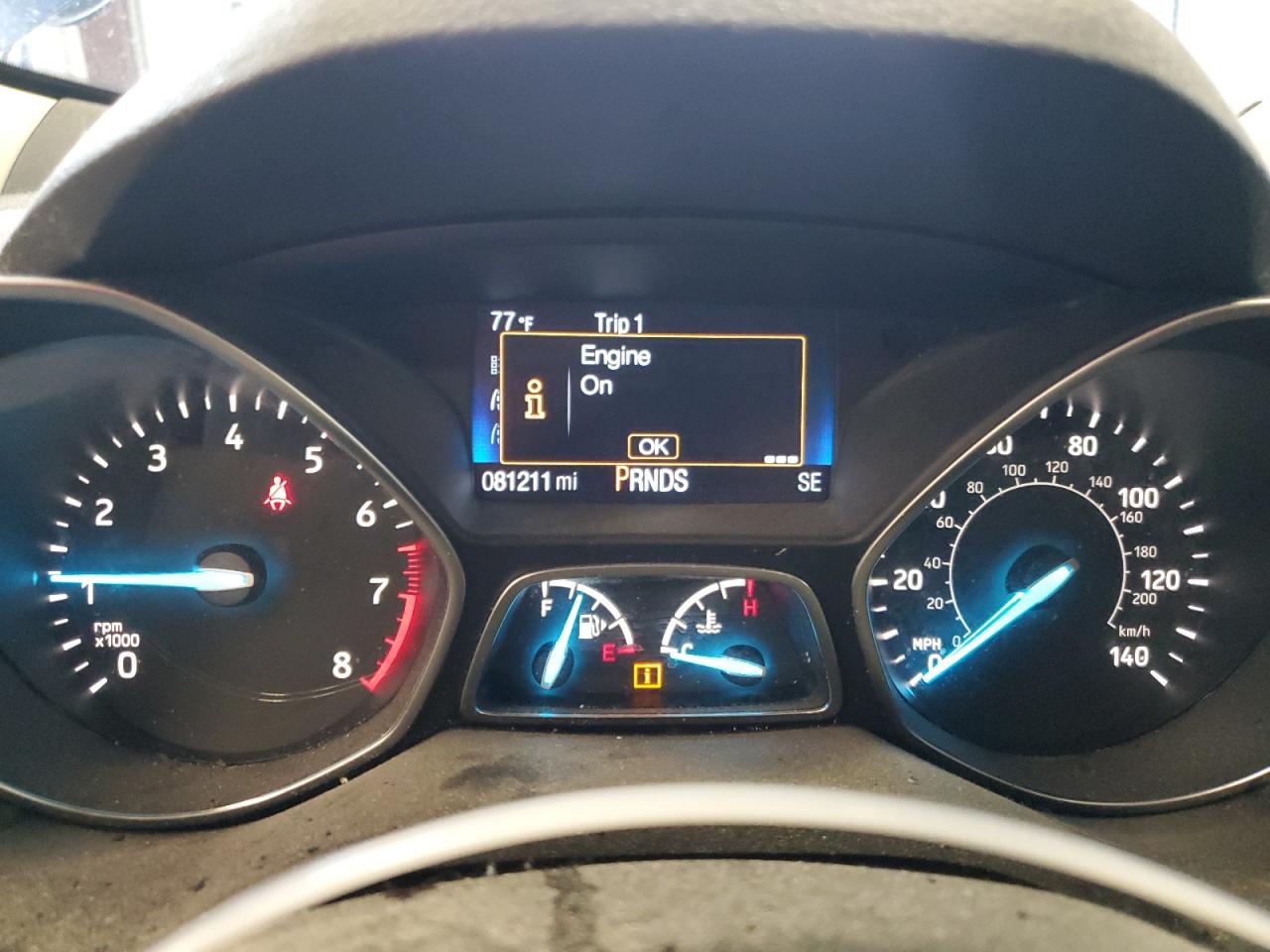 2017 Ford Escape Se VIN: 1FMCU9GDXHUD99272 Lot: 65341244