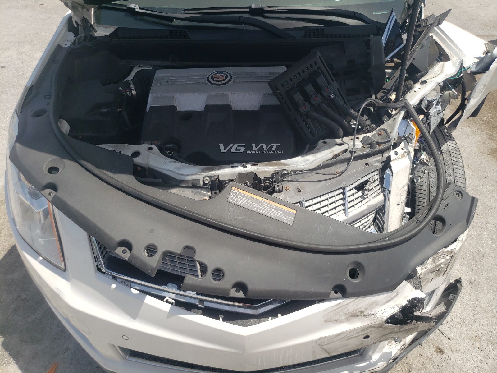 3GYFNAEY8AS649419 2010 Cadillac Srx Luxury Collection