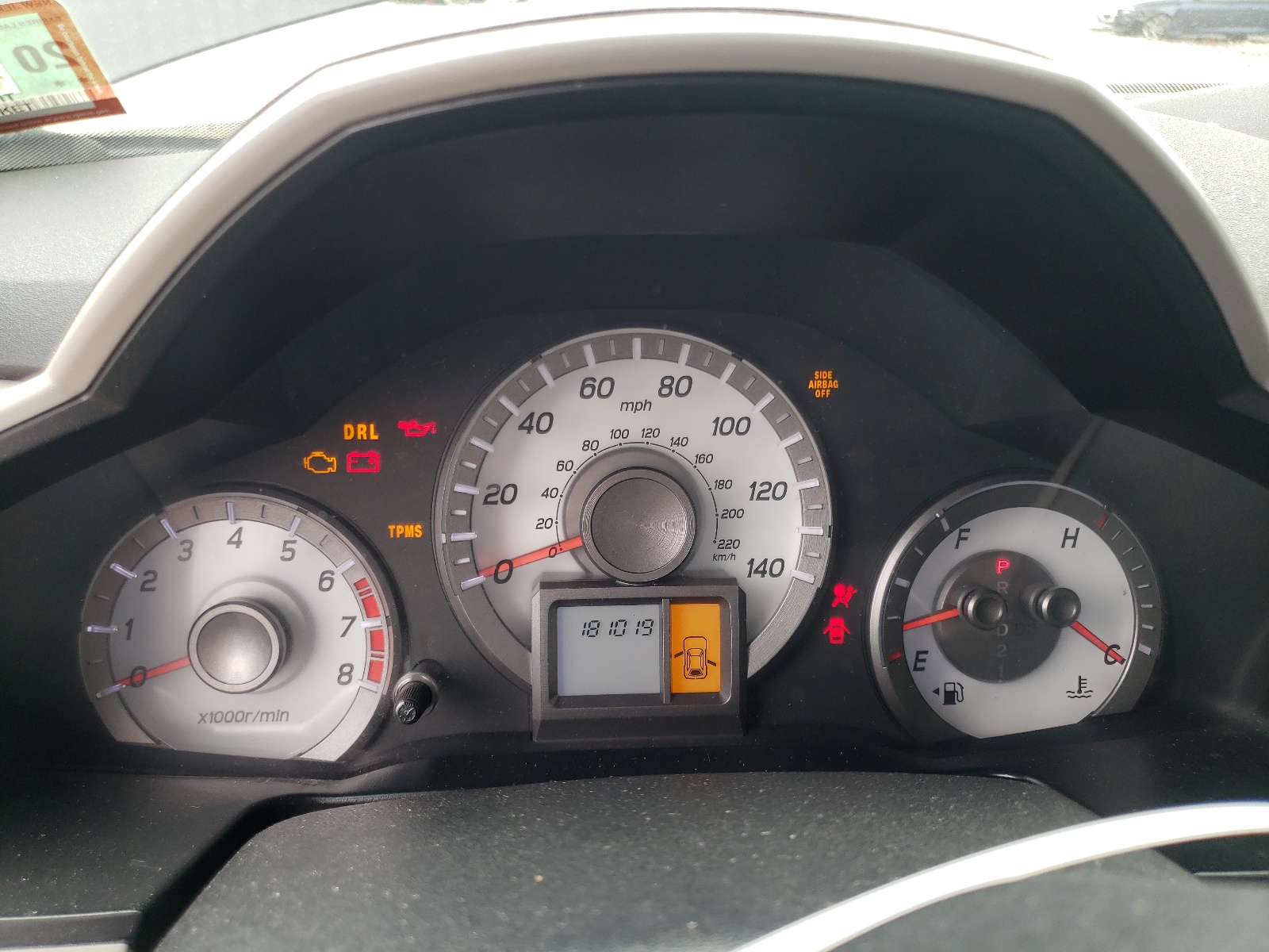 5FNYF4H24EB050195 2014 Honda Pilot Lx