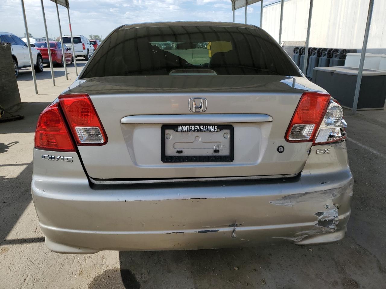 2004 Honda Civic Ex VIN: 2HGES267X4H570042 Lot: 63731204