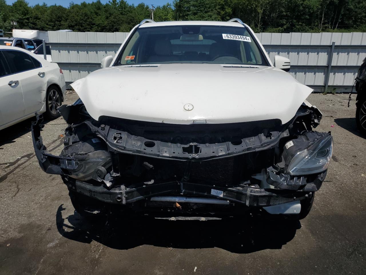 2015 Mercedes-Benz Ml 350 4Matic VIN: 4JGDA5HBXFA448388 Lot: 63393494