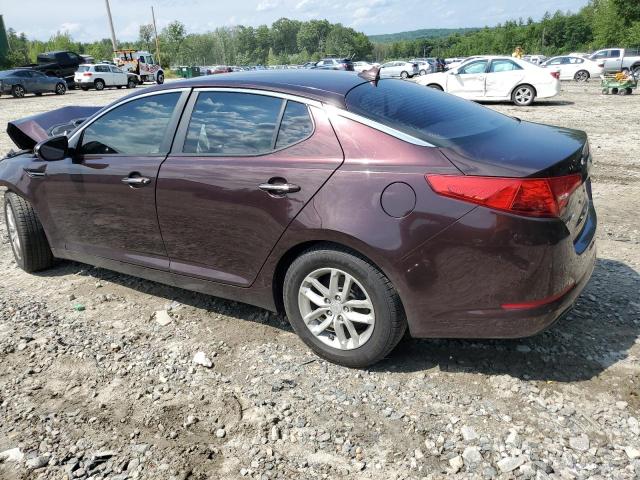 Sedans KIA OPTIMA 2013 Burgundy