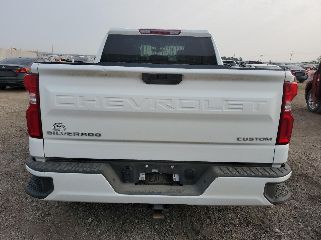 2021 Chevrolet Silverado K1500 Custom VIN: 3GCPYBEK2MG239855 Lot: 62072254
