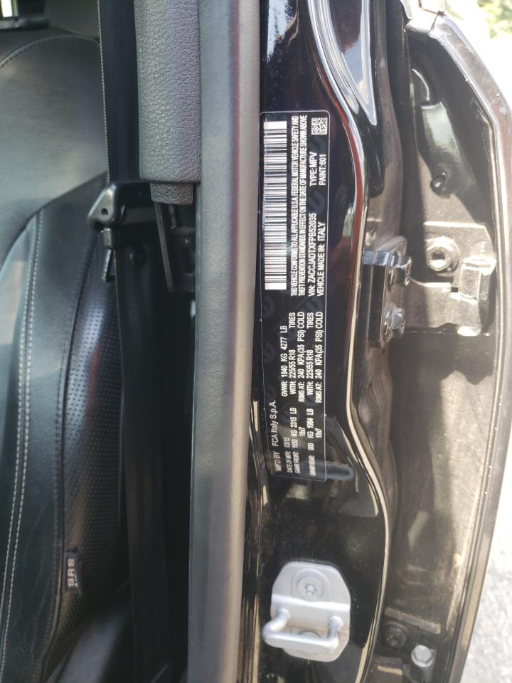 2015 Jeep Renegade Limited VIN: ZACCJADTXFPB52035 Lot: 61939294