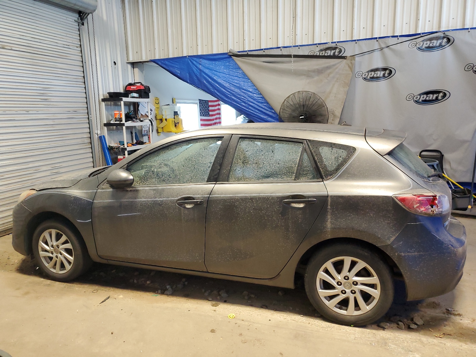 2012 Mazda 3 I vin: JM1BL1L70C1659094