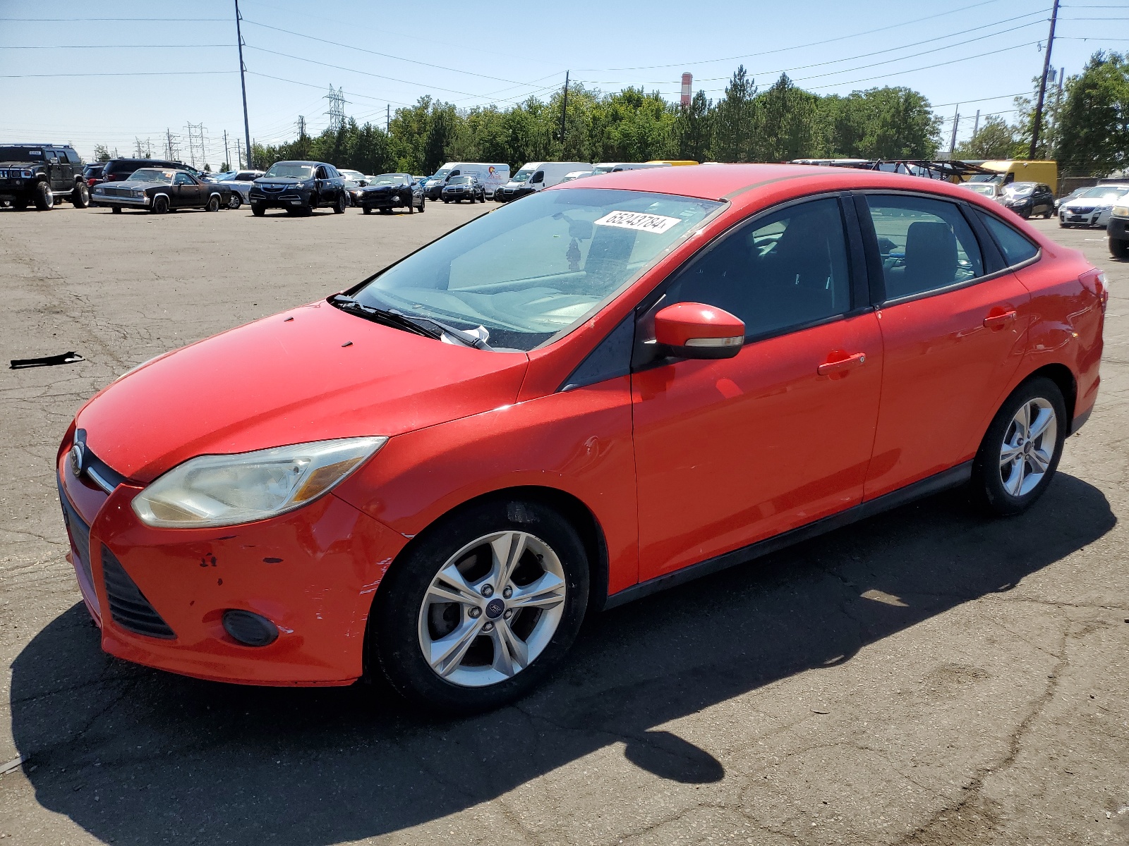 2013 Ford Focus Se vin: 1FADP3F24DL296948