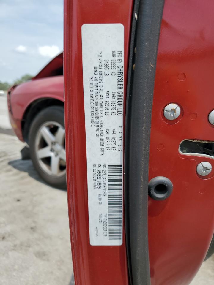 2010 Dodge Challenger Se VIN: 2B3CJ4DV8AH241228 Lot: 63500294