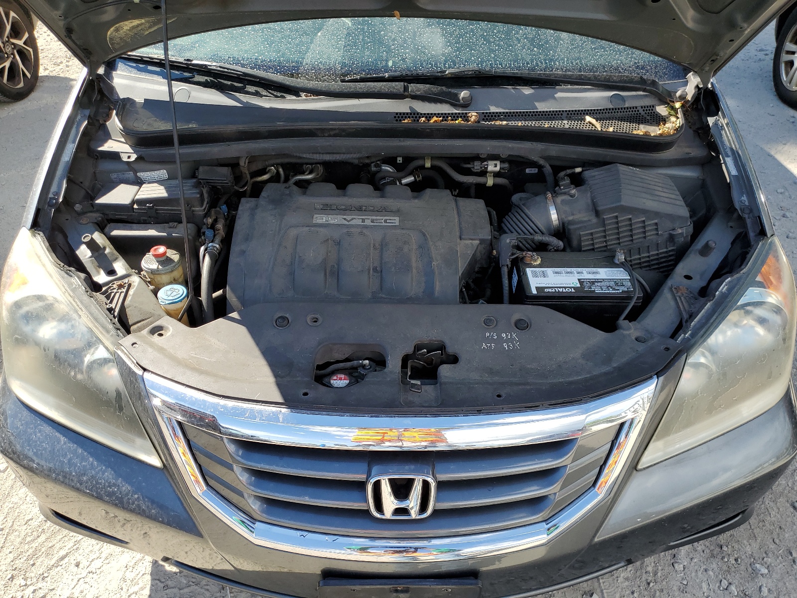 5FNRL3H48AB016747 2010 Honda Odyssey Ex