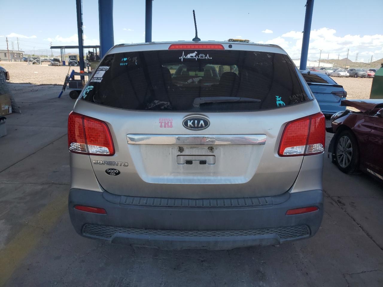 2013 Kia Sorento Lx VIN: 5XYKTCA66DG339852 Lot: 59553594
