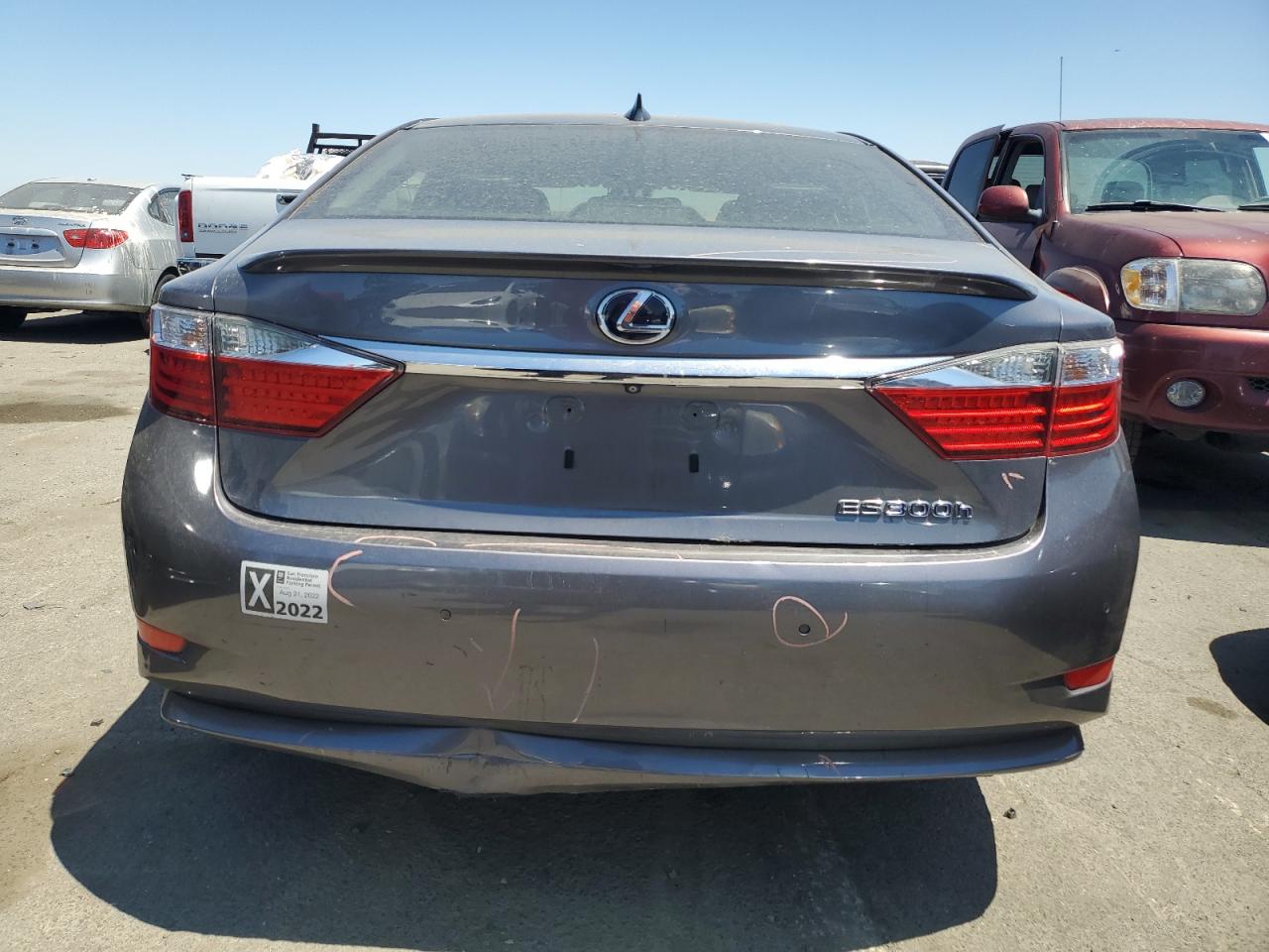 2015 Lexus Es 300H VIN: JTHBW1GG6F2084630 Lot: 64074114