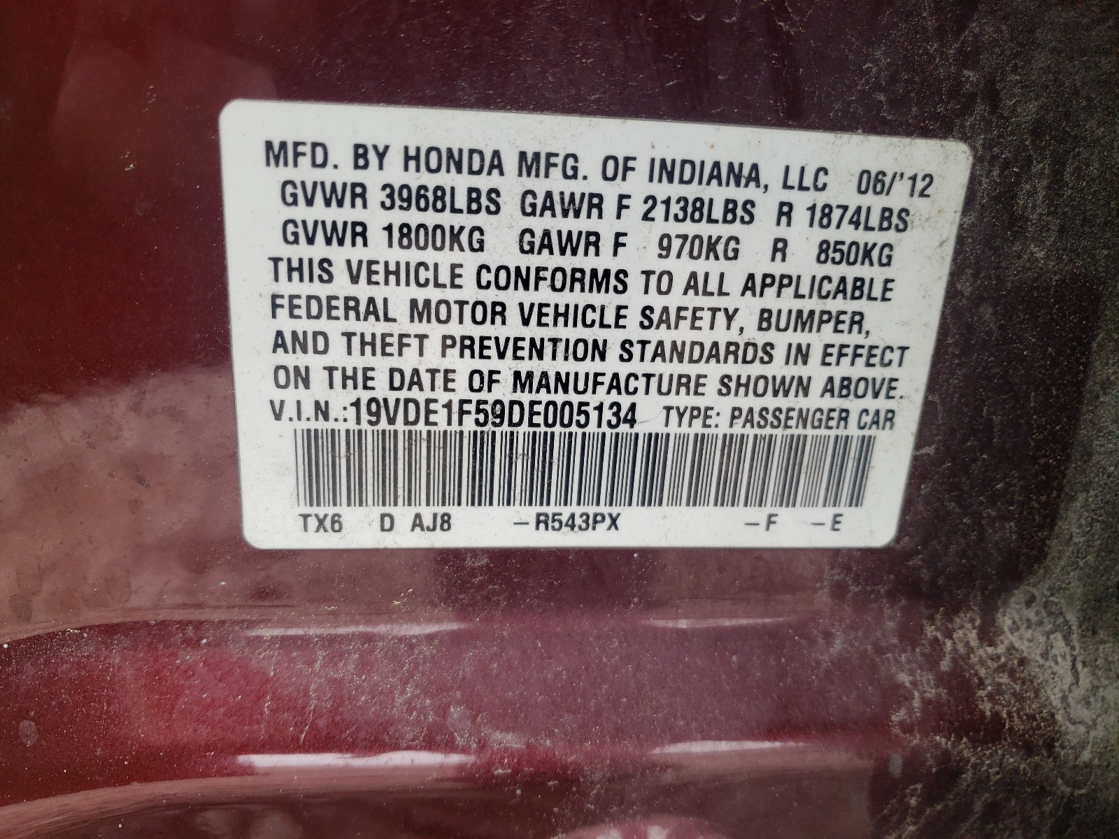 19VDE1F59DE005134 2013 Acura Ilx 20 Premium