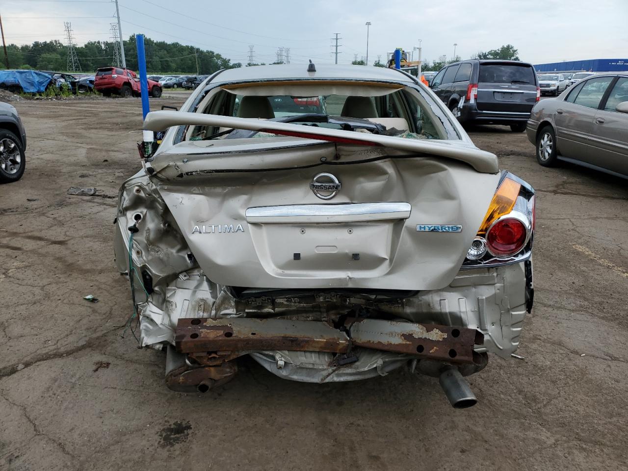 2009 Nissan Altima Hybrid VIN: 1N4CL21E69C136550 Lot: 59850755