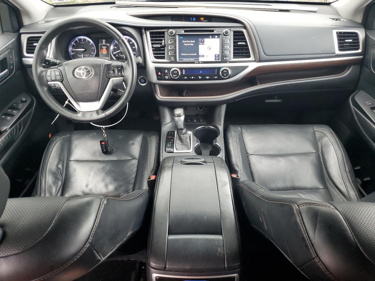 2015 Toyota Highlander Limited VIN: 5TDDKRFHXFS127177 Lot: 64091434