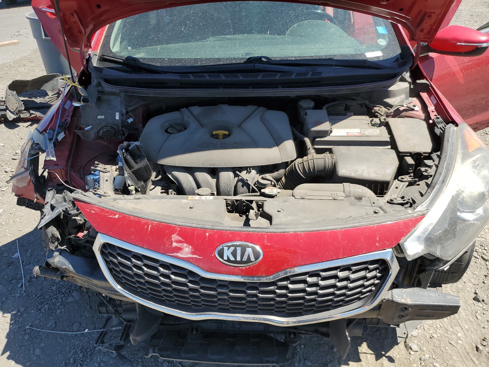 KNAFX4A81E5100777 2014 Kia Forte Ex